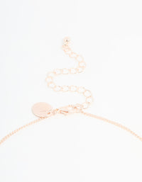 Kids Rose Gold Ballet Charm Pendant Necklace - link has visual effect only