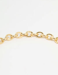 Gold Plated Heart T&O Necklace - link has visual effect only