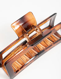 Tortoiseshell Shiny Claw Clip - link has visual effect only