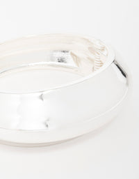 Silver Wide Wrist Cuff - link has visual effect only