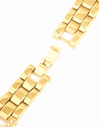 Gold Flower Watch Strap 38/40/41 mm - link has visual effect only