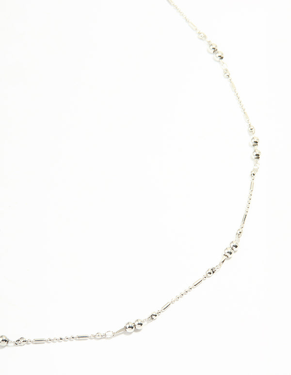 Silver Ball Fine Waist Chain