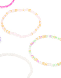 Kids Beaded Bracelets 9-Pack - link has visual effect only