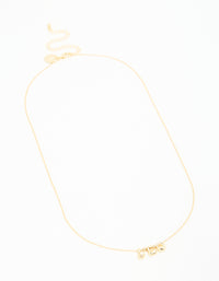 Gold Plated Bubble Leo Pendant Necklace - link has visual effect only