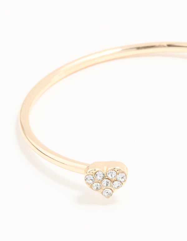 Kids Gold Butterfly Ring & Wrist Cuff Set