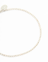 Silver Diamante & Ball Anklets 2-Pack - link has visual effect only