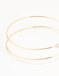 Gold Diamante Wrap Arm Cuff - link has visual effect only