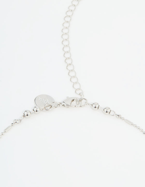 Silver Ball Fine Waist Chain