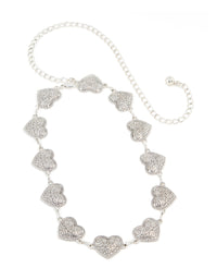 Silver Heart Western Belt - link has visual effect only