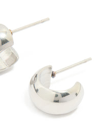 Surgical Steel Mini Bubble Huggie Earrings - link has visual effect only