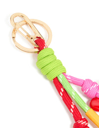 Rope & Heart Key Chain - link has visual effect only