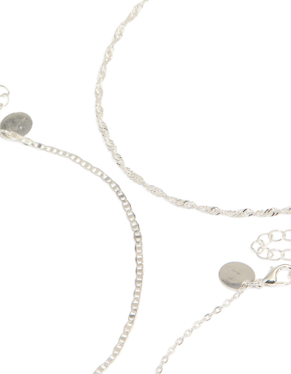 Silver Celestial Choker Necklace 6-Pack