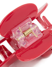Red Cherry Charm Hair Claw Clip - link has visual effect only