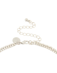 Silver Layered Y-Necklace - link has visual effect only