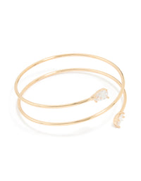 Gold Diamante Arm Cuff - link has visual effect only