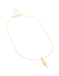 Gold Ballerina Pendant Necklace - link has visual effect only