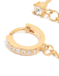 Gold Plated Surgical Steel Standard Chain Clicker - link has visual effect only