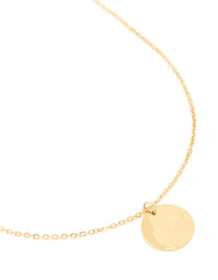 Waterproof Gold Plated Stainless Steel Pinky Promise Pendant Necklace - link has visual effect only