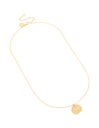 Waterproof Gold Plated Stainless Steel Pinky Promise Pendant Necklace - link has visual effect only
