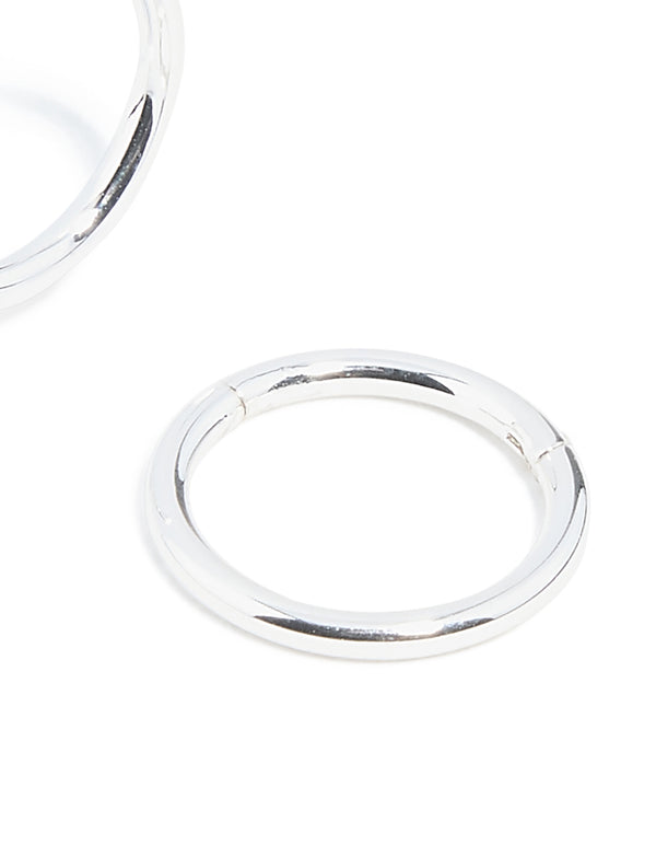 Waterproof Stainless Steel Sleeper Earrings 10MM