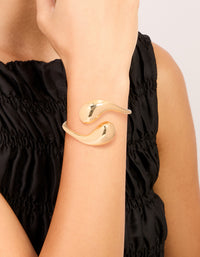 Gold Large Yin-Yang Wrist Cuff - link has visual effect only