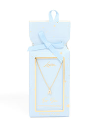 Gold Plated Brass Cubic Zirconia Letter A Necklace - link has visual effect only