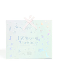 Kids Blue Gold Charm Bracelet 12-Day Advent Calendar - link has visual effect only