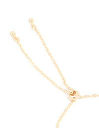 Gold Plated Cubic Zirconia Pave Bubble Letter R Toggle Bracelet - link has visual effect only