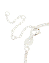 Sterling Silver Cubic Zirconia Tiny Tennis Bracelet - link has visual effect only