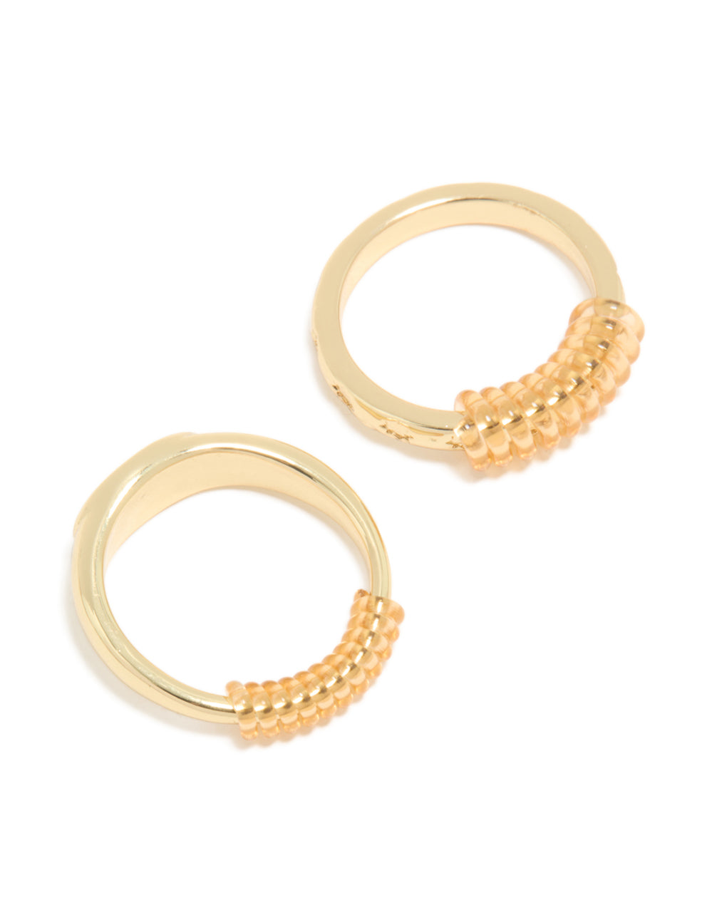 Gold Spiral Ring Adjuster