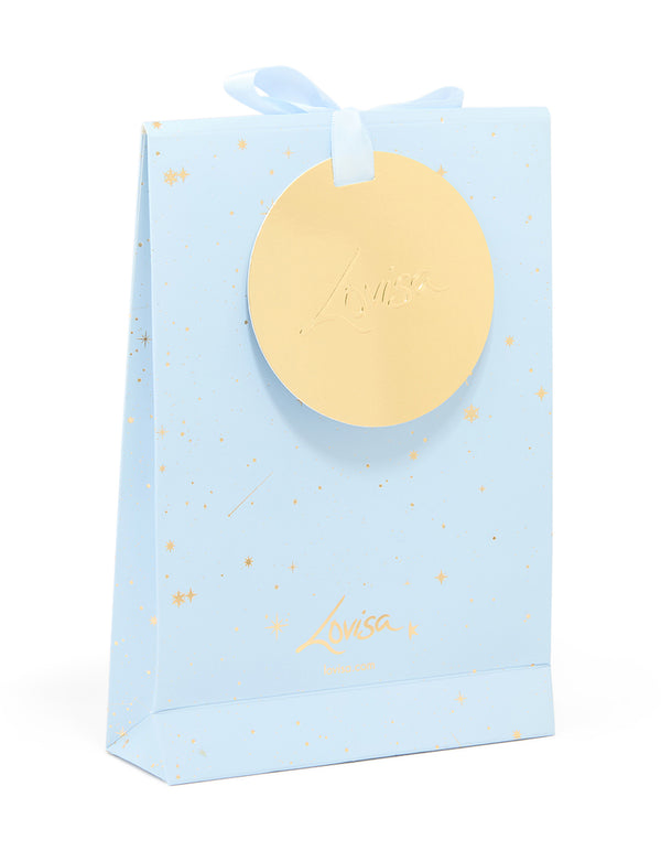 Light Blue Celestial Gift Bag