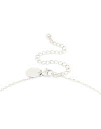 Waterproof Stainless Steel Large Bubble Letter C Necklace - link has visual effect only