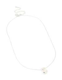 Waterproof Stainless Steel Large Bubble Letter S Necklace - link has visual effect only