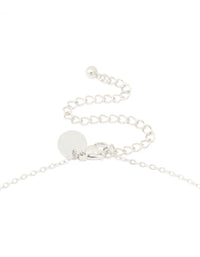 Waterproof Stainless Steel Large Bubble Letter S Necklace - link has visual effect only