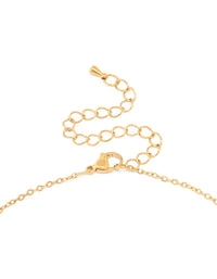 Waterproof Gold Plated Stainless Steel Angel Number 333 Necklace - link has visual effect only