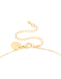 Waterproof Gold Plated Stainless Steel Letter E Dainty Pendant Necklace - link has visual effect only