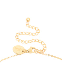 Waterproof Gold Plated Stainless Steel Sea Theme Necklace - link has visual effect only