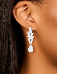 Statement Marquise & Pear Drop Earrings - link has visual effect only