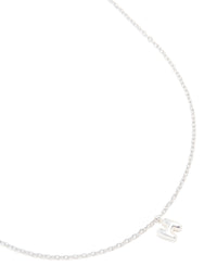 Waterproof Stainless Steel Mini Bubble Letter H Necklace - link has visual effect only