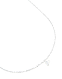 Waterproof Stainless Steel Mini Bubble Letter Y Necklace - link has visual effect only