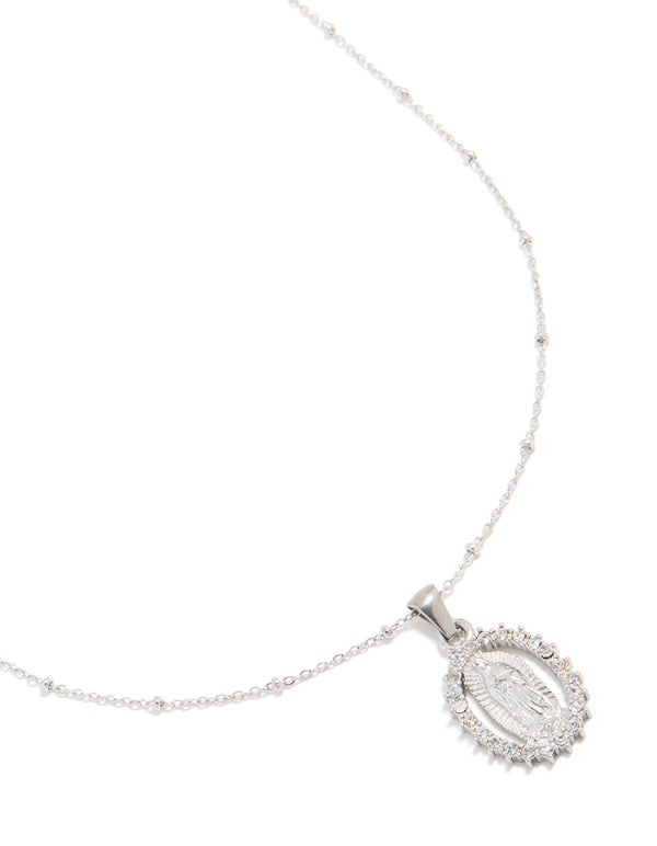 Waterproof Stainless Steel Lady Figure {Pendant Necklace