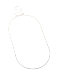 Waterproof Stainless Steel Short Snake Chain Necklace - link has visual effect only