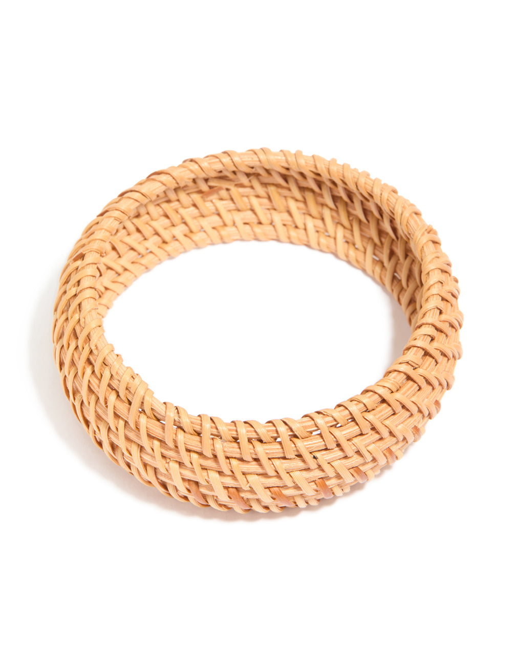 Brown Woven Bangle