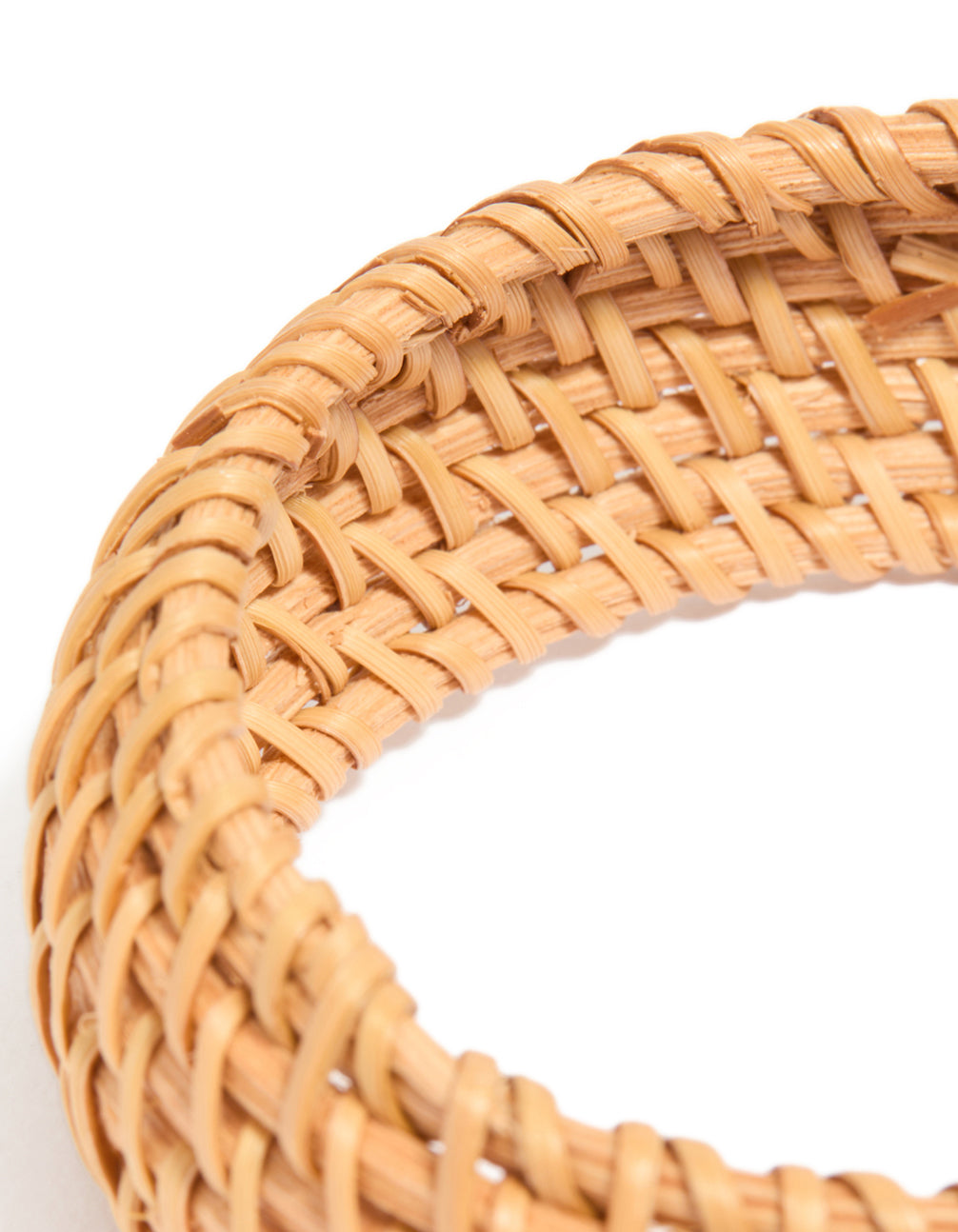Brown Woven Bangle
