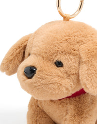 Kids Fabric Puppy Key Chain - link has visual effect only