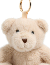Kids Polyester Plush Teddy Bear Key Chain - link has visual effect only