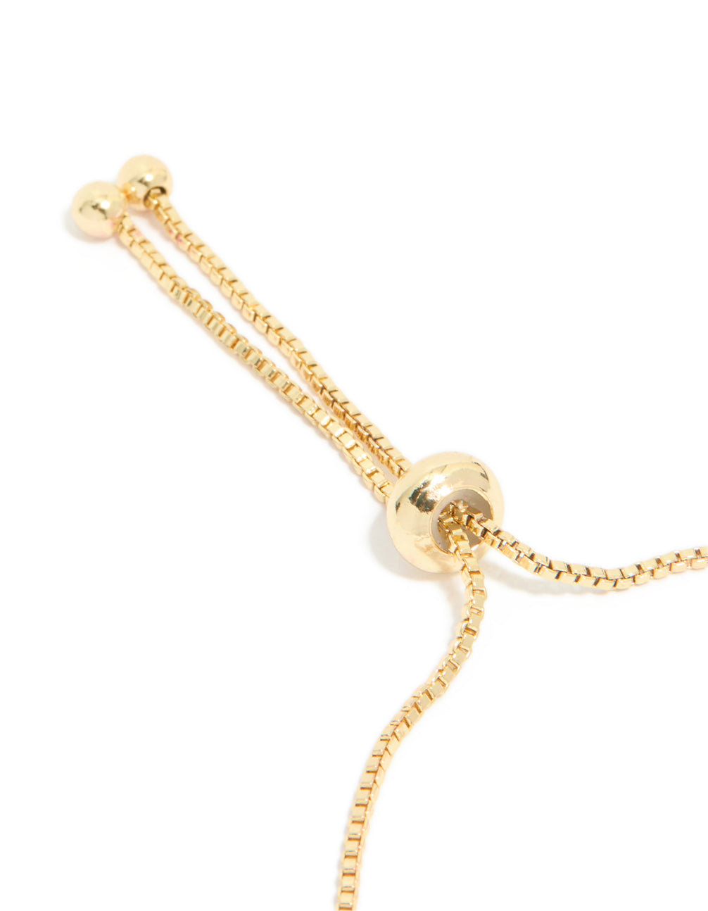 Gold Plated Cubic Zirconia Pavé Toggle Bracelet