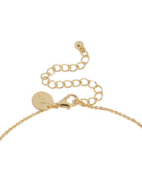 Gold Plated July Birthstone Necklace - link has visual effect only