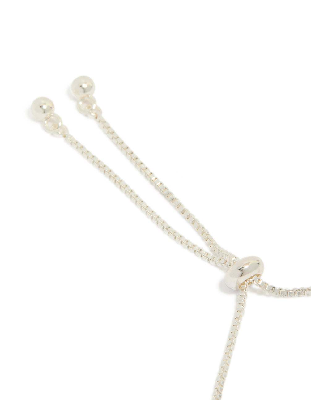 Highlighting the silver plated cubic zirconia vine leaf toggle bracelet in a statement style closure detail view