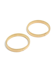 Gold Stretch Sleeve Garters 2-Pack